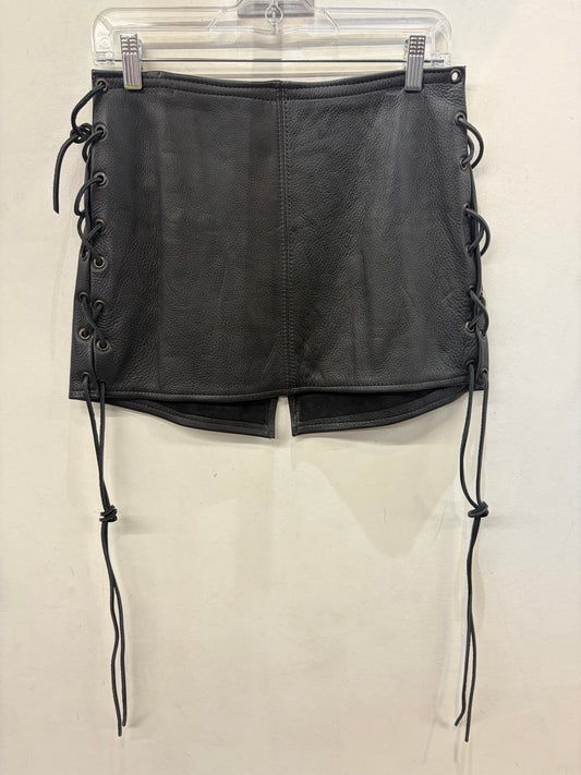 MACK'S LEATHERS FETISH Leather SKIRT, MED