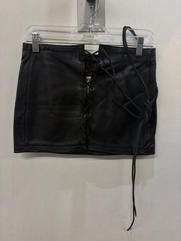 MACK'S LEATHERS FETISH Leather SKIRT, MED