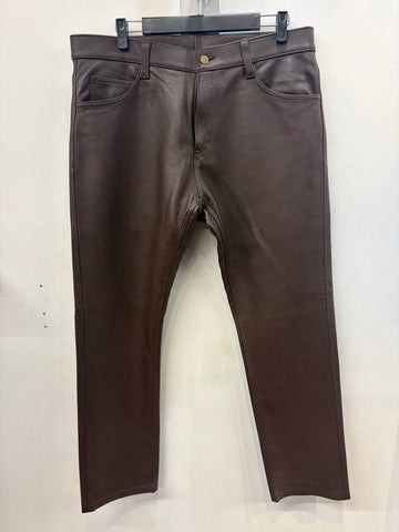UNBRANDED Fashion Leather PANTS, 36
