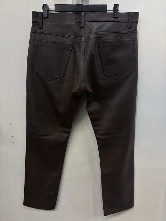 UNBRANDED Fashion Leather PANTS, 36