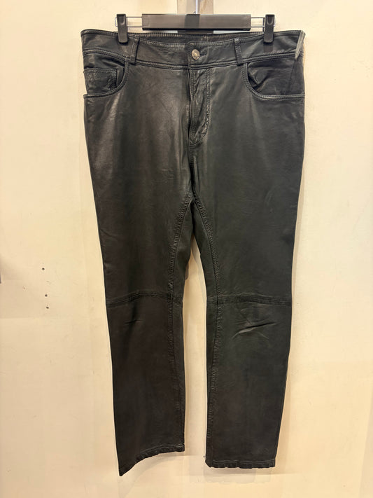 GRAND PRIX ORIGINAL Fashion Leather PANTS, 36