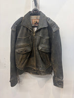 LEE TREVOR Flight Leather JACKET, XL