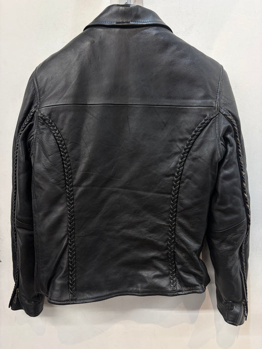 BOUTIQUE OF LEATHERS Biker Classic Leather JACKET, LRG