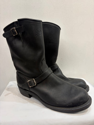 CANADA WEST Engineer Boots Leather FOOTWEAR, 44