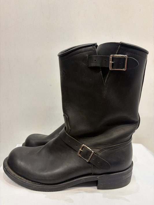 CANADA WEST Engineer Boots Leather FOOTWEAR, 44
