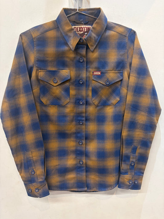 DIXXON Longsleeve Button Up Textile SHIRT, SM