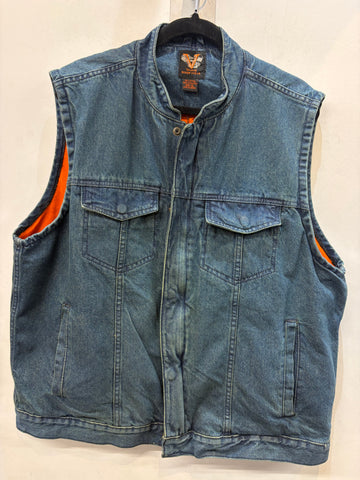 VANCE Riding Denim VEST, XL