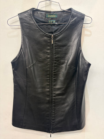 DANIER Fashion Leather VEST, XS
