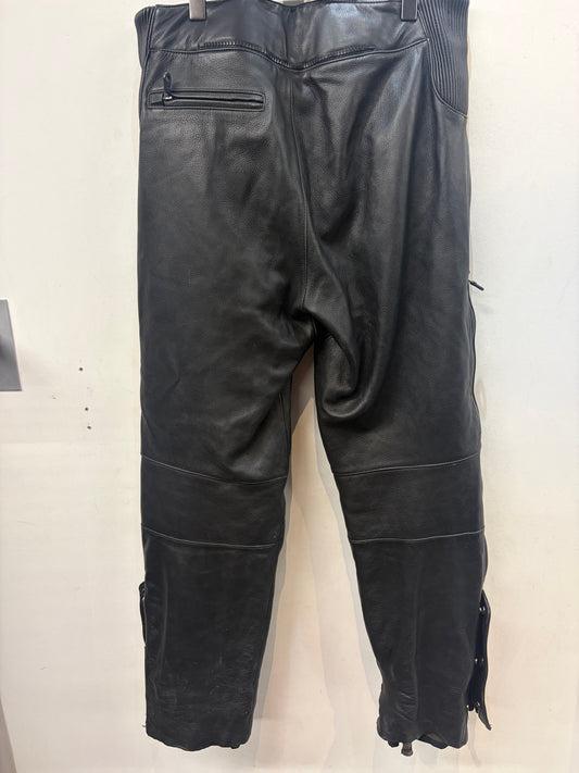HARLEY DAVIDSON FXRG Leather PANTS, 36