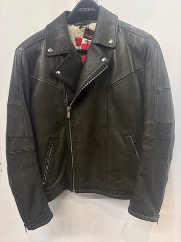 HUGO BOSS Lanster Leather JACKET, MED