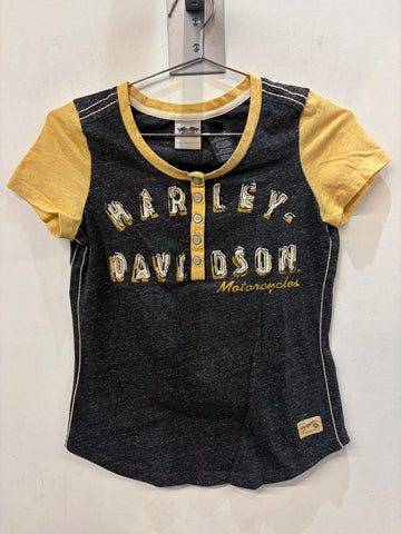 HARLEY DAVIDSON Short Sleeve Textile SHIRT, XS