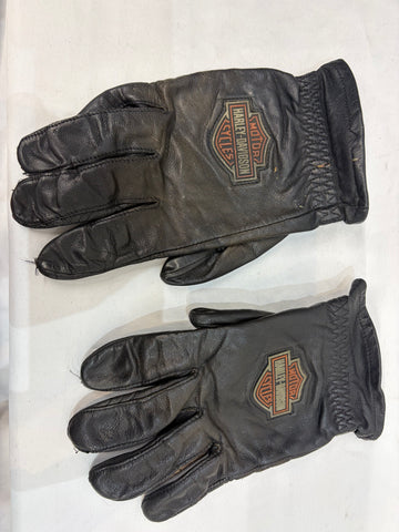 HARLEY DAVIDSON Riding Leather GLOVES, MED