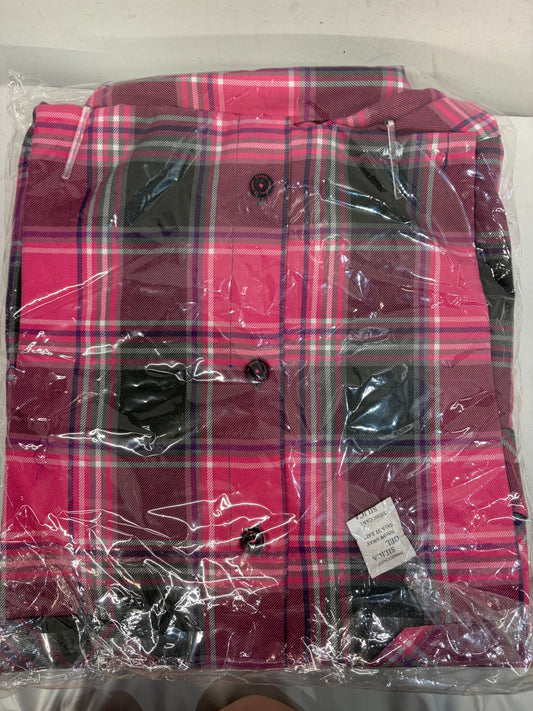 DIXXON Longsleeve Button Up Textile SHIRT, XXL