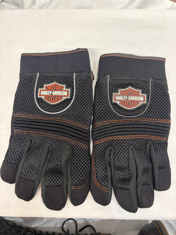 HARLEY DAVIDSON Riding Textile GLOVES, XL