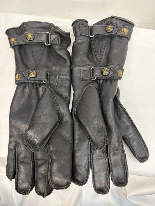 GOLDTOP Fleece Lined Windstopper Leather GLOVES, MED