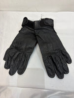 HARLEY DAVIDSON Riding Perforated Leather GLOVES, SM