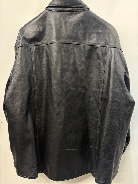 BIKER'S CLUB Fashion Leather JACKET, 4XL