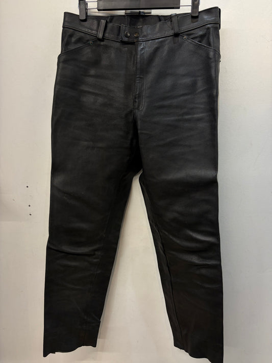 Real Leather Riding Leather PANTS, 36