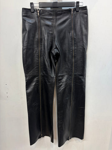 DANIER Fashion Leather PANTS, 32
