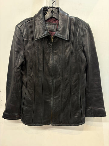 Liz Claiborne Fashion Leather JACKET, MED