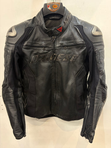 DAINESE VR46 Pole Position Leather JACKET, MED