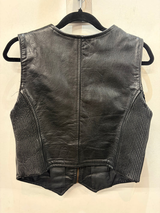 Interstate Leather  Leather VEST, LRG