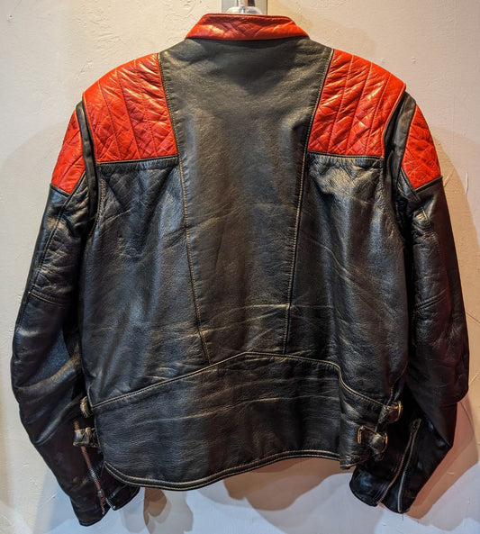 ORIGINAL LEATHER FACTORY Euro Biker Leather JACKET, LRG