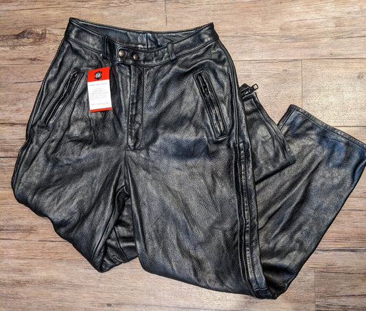 ORIGINAL LEATHER FACTORY Overpants Leather PANTS, 30