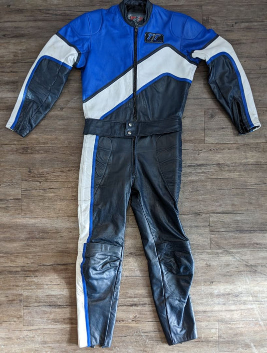 TT LEATHERS Two Piece Leather RACE SUIT, SM