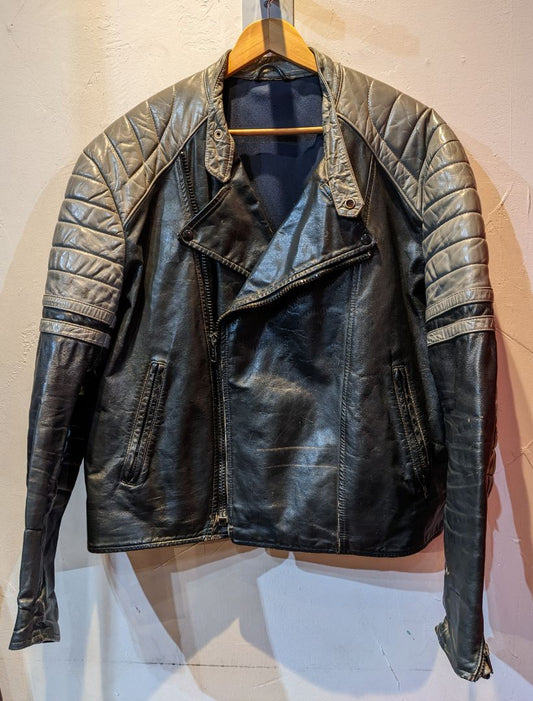 ORIGINAL LEATHER FACTORY Riding Leather JACKET, XL