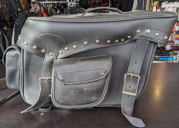 SHAF Throwover Saddlebag Vegan Leather BAGGAGE