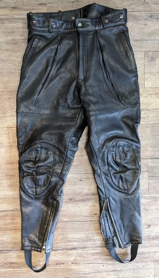 SCHUH Riding Leather PANTS, 34