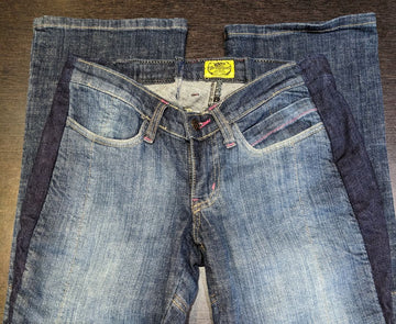 DRAGGIN' JEANS Riding Jeans Denim PANTS, 32