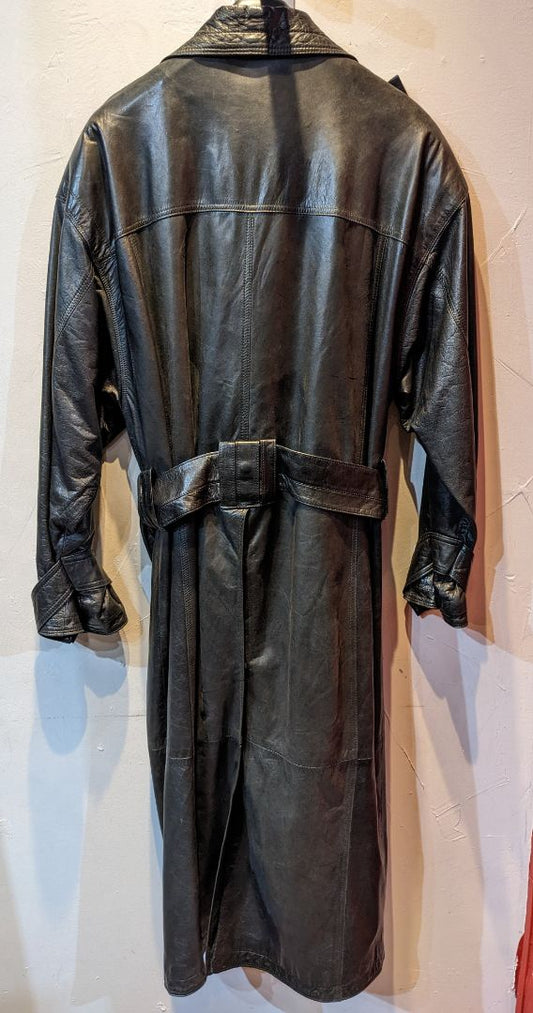 NETO Trench Leather COAT, LRG