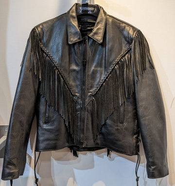 UNIK Fringed Riding Leather JACKET, LRG