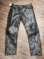 ORIGINAL LEATHER FACTORY 5 Pocket Jean style Leather PANTS, 40