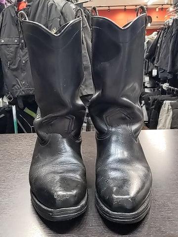 DOUBLE H Western Biker Leather FOOTWEAR, 43 E