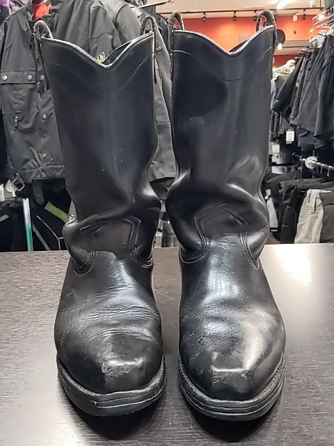 DOUBLE H Western Biker Leather FOOTWEAR, 43 E