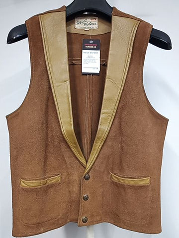TREGOS WESTWEAR Western Suede VEST, SM