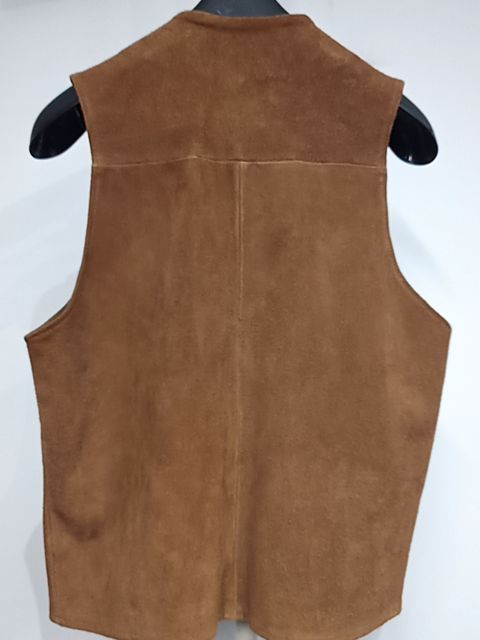 TREGOS WESTWEAR Western Suede VEST, SM