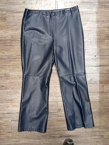 DANIER Dress Leather PANTS, 34