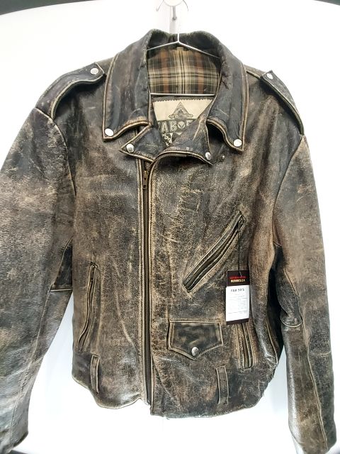 FAB 50'S Classic Leather JACKET, LRG