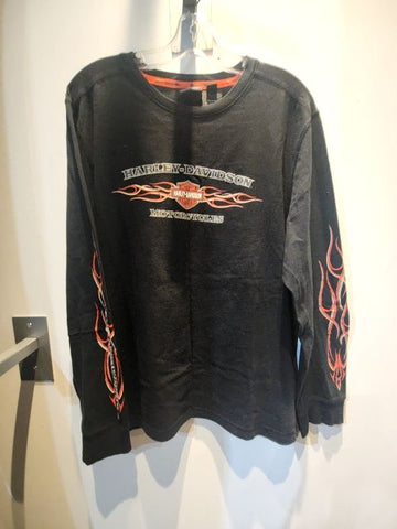 HARLEY DAVIDSON Long Sleeve Textile SHIRT, LRG