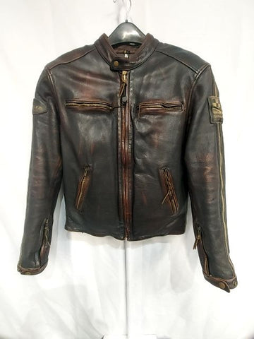 HELSTONS Cafe Racer Leather JACKET, XL