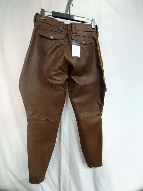 NORTHBOUND LEATHER Jodhpur-Style Leather PANTS, 36
