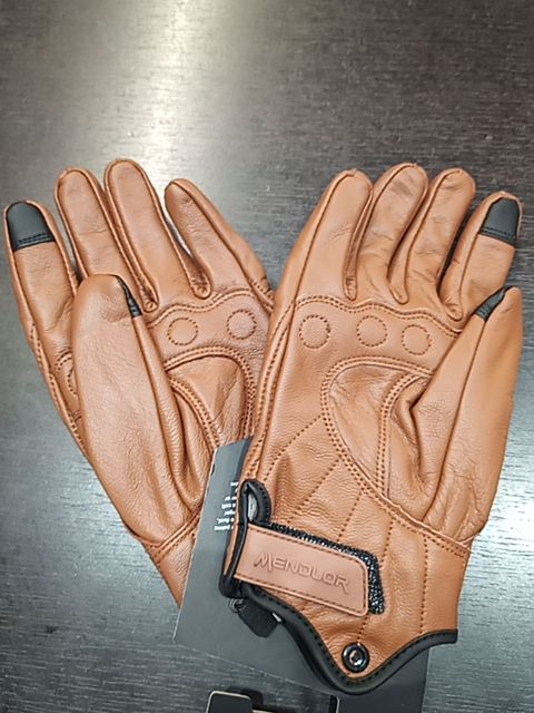 MENDLOR Riding Leather GLOVES, MED