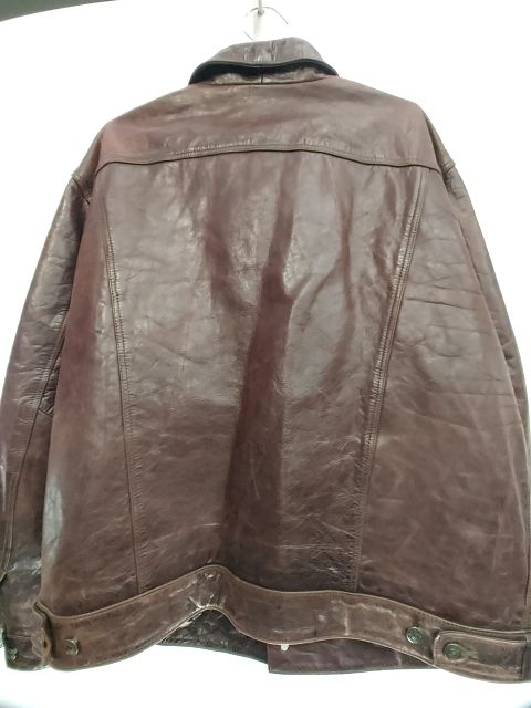 GAP Trucker Leather JACKET, XL