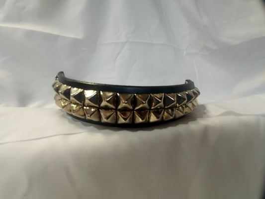 MACK'S LEATHERS Studded Wristband Leather ACCESSORY, 7.00