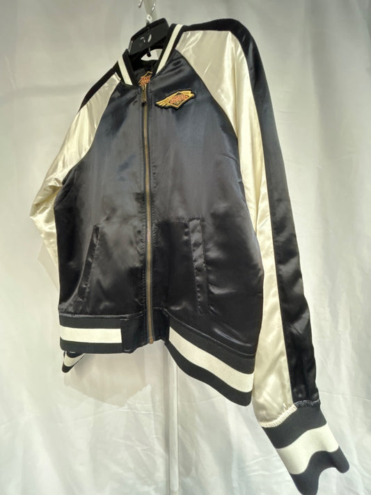 HARLEY DAVIDSON Bomber Fashion Textile JACKET, MED