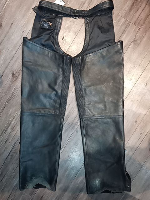 HARLEY DAVIDSON Classic Leather CHAPS, 26